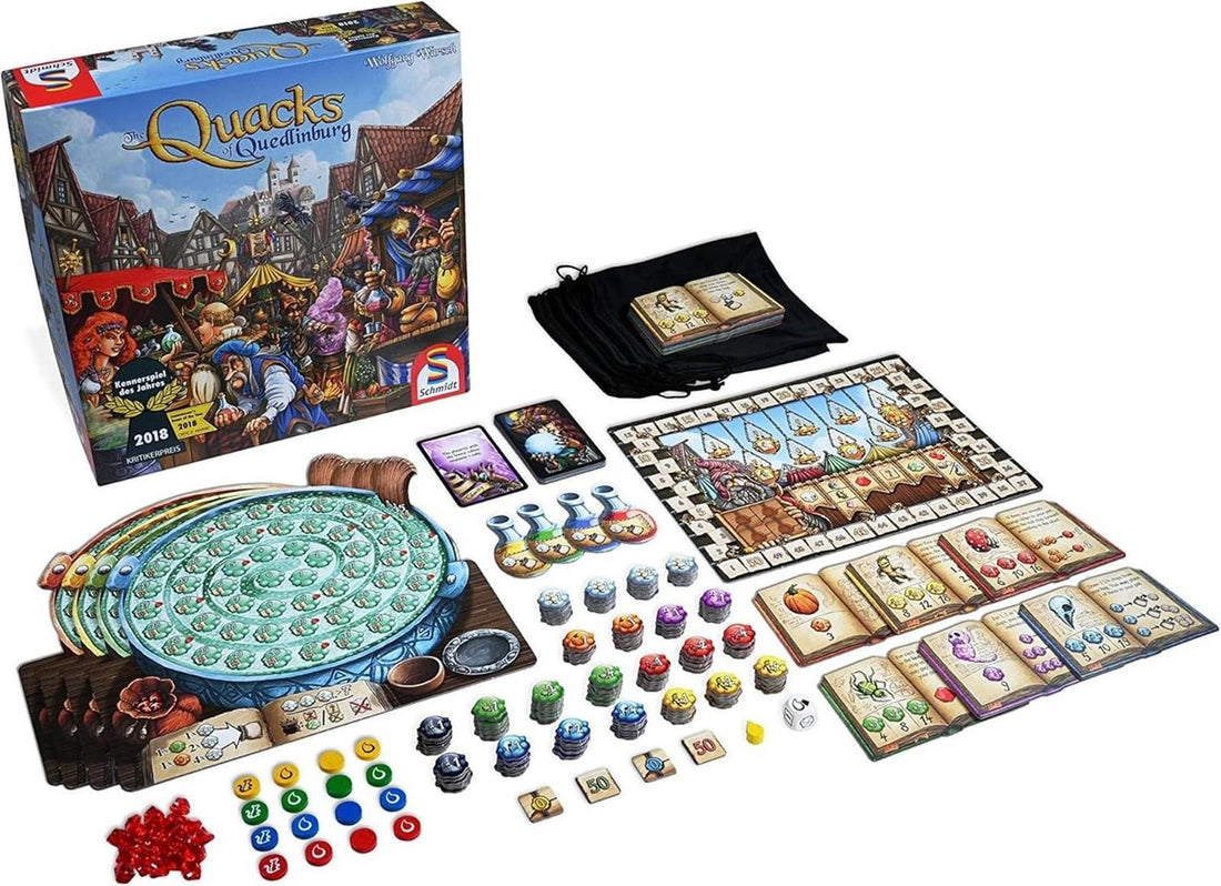 Schmidt, Quacks of Quedlinburg, Brettspiel Englische Ausgabe 10+ 2-4 Spieler