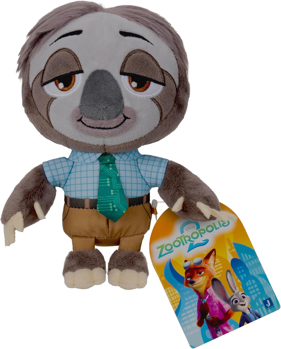 Disneys Zootopia 2 20 cm Plüsch-Flash – Plüschtier-Filmspielzeug für Kinder und Sammler – Geeignet für Kinder ab 3 Jahren
