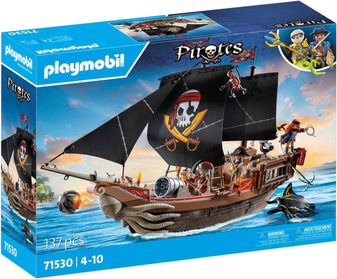 PLAYMOBIL Pirates 71530 Großes Piratenschiff
