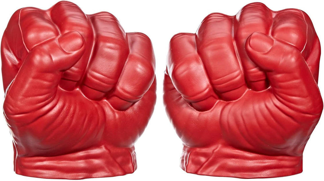 Marvel Avengers Captain America: Brave New World Red Hulk Gamma-Schmetterfäuste, Spielzeugfäuste für Kinder ab 5 Jahren, interaktives Spielzeug als Teil deines Kostüms