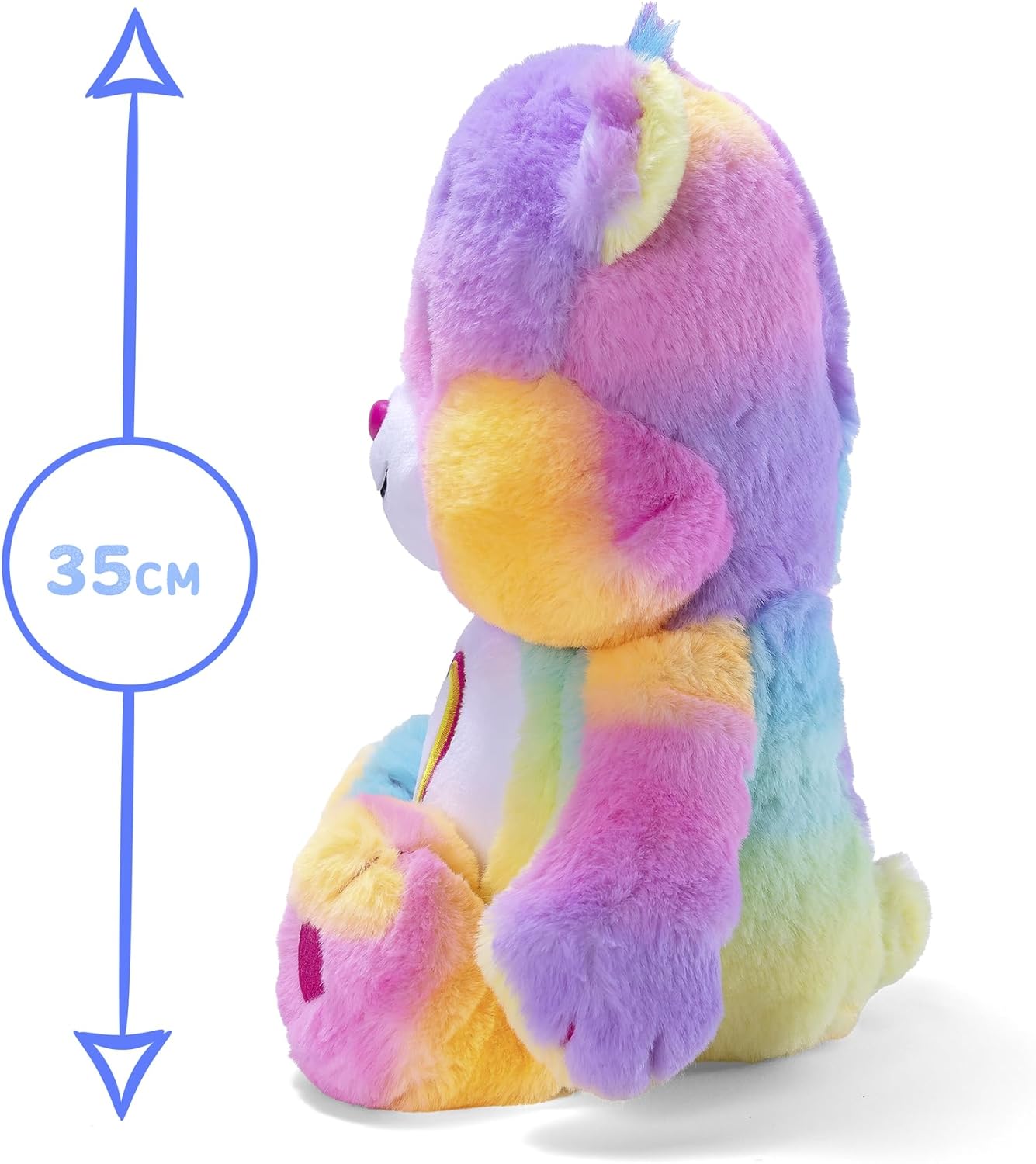 Simba - Glücksbärchi Zusammengehörigkeitsbärchi Kuscheltier 35cm – Kuschelweiches Plüschtier – Für Kinder und Erwachsene – Niedliches Geschenk – Original Sammlerstück – Stofftier für Mädchen und Jungs