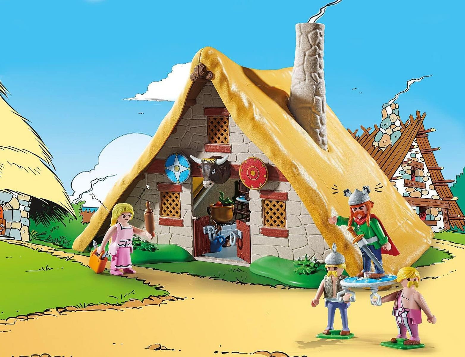 PLAYMOBIL Asterix 70932 Hütte des Majestix