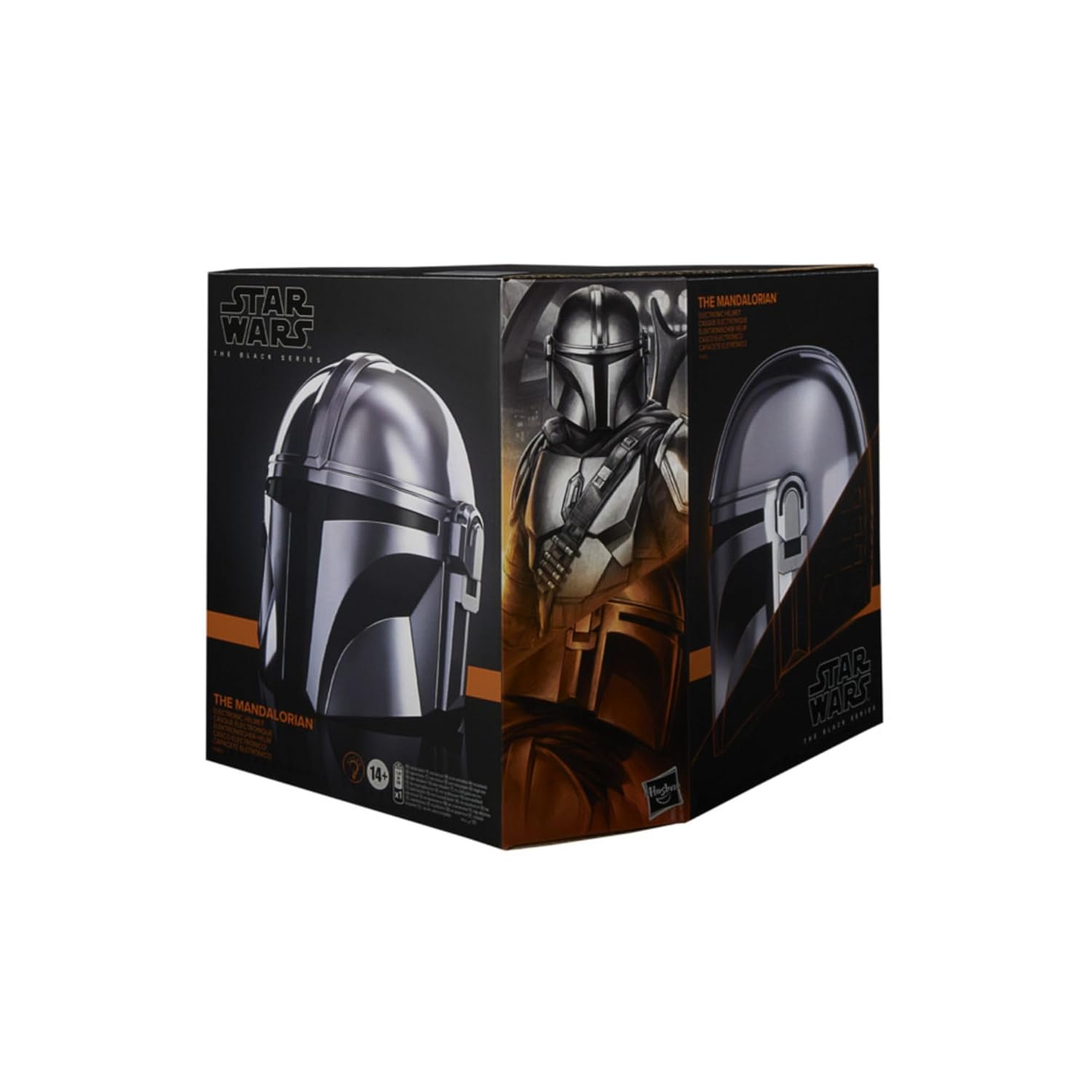 Star Wars Hasbro The Black Series Boba Fett Elektronischer Helm, Superhelden-Spielzeug für Rollenspiele für Erwachsene und Fans, Teil eines Filmkostüms