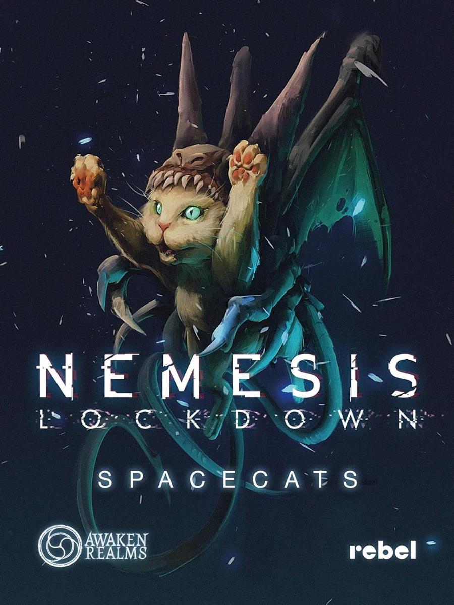 Awaken Realms, Nemesis: Lockdown – New Cats, Erweiterung, Expertenspiel, Dungeon Crawler, 1-5 Spieler, Ab 14+ Jahren, 60-180 Minuten, Deutsch, Mehrsprachig