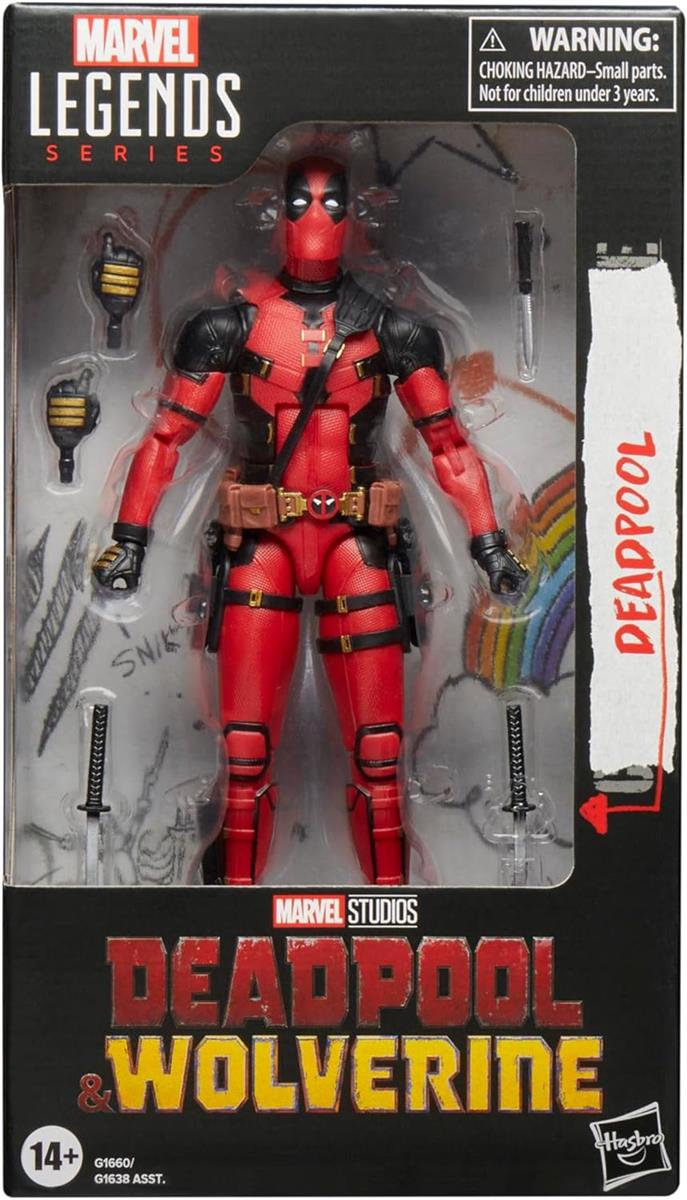 Marvel Legends Series Deadpool, Deadpool & Wolverine Action-Figur (Skala 15 cm), Sammlerobjekt für Erwachsene