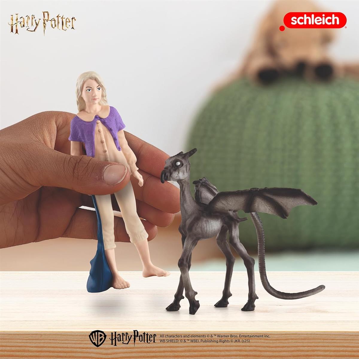 SCHLEICH Harry Potter Luna Lovegood & Thestral 42636 Sammelfiguren 2-tlg.Set Fabelwesen 6+