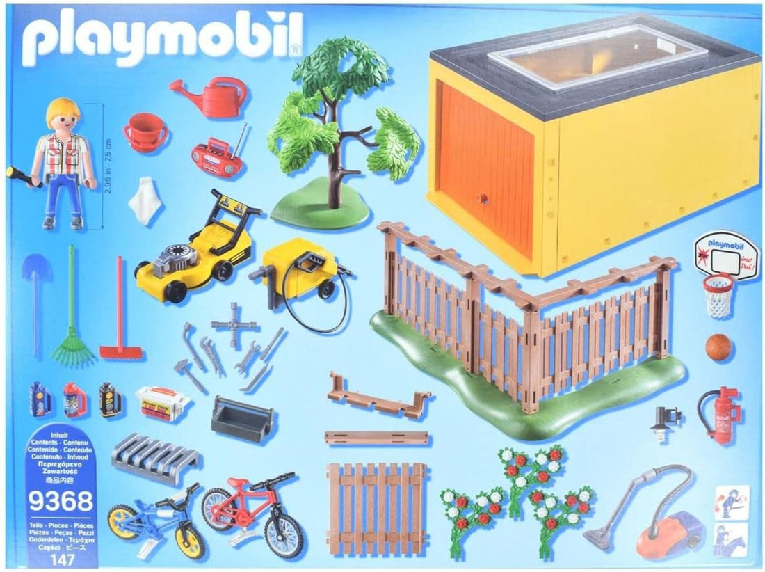 Playmobil 9368 Garage mit Fahrradstellplätzen