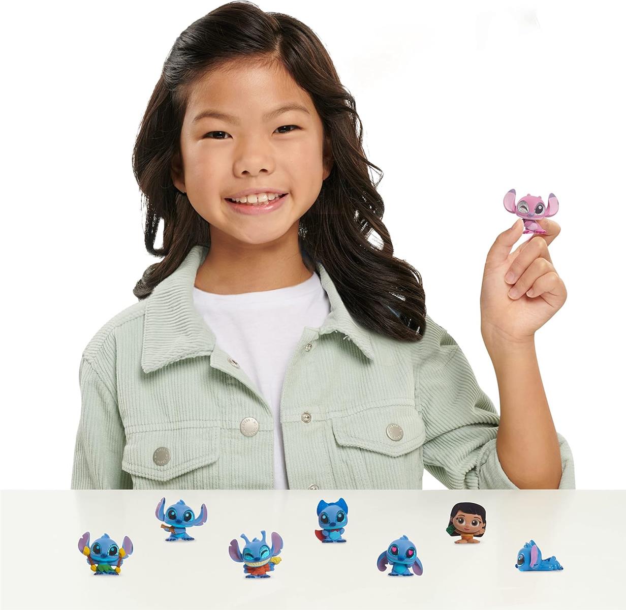Just Play Disney Doorables Disney Stitch Sammeledition, 8 Exklusive Figuren, Disneyfans, Kinderspielzeug ab 5 Jahren