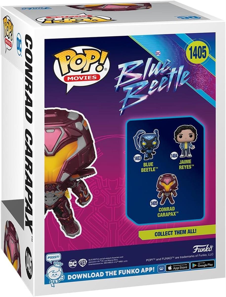 Funko Pop! Movies: DC - Blue Beetle - Carapax - Vinyl-Sammelfigur