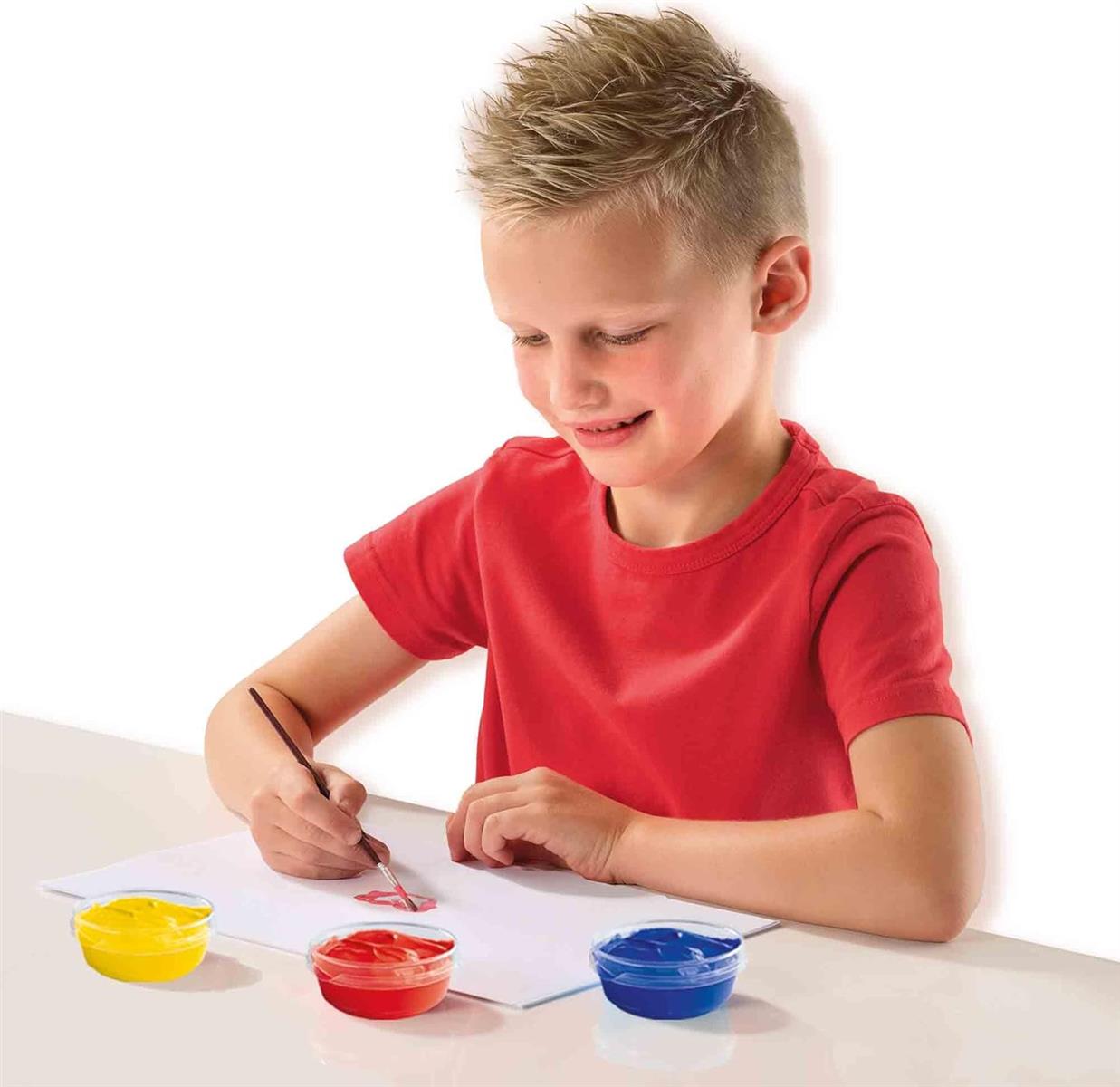 SES Creative 00381 Plakatfarbe (6x45ml), diverse Farben, 45 milliliters