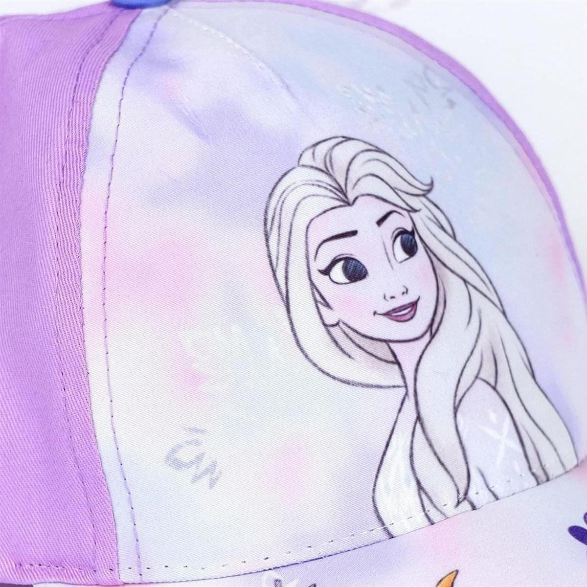 CERDÁ LIFE'S LITTLE MOMENTS Mädchen Kindermütze mit Visier Frozen Lila Cap, One Size
