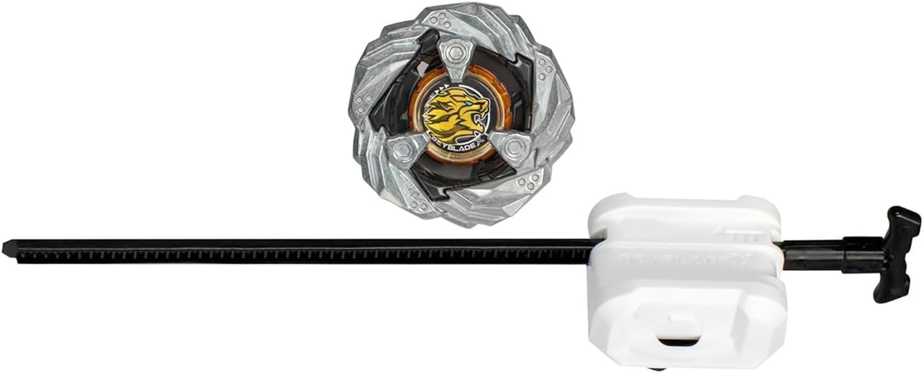 Hasbro Beyblade X Claw Leon 5-60P Starter Pack Kreisel und Starter, mit X-Celerator-System, mit 2 Klicks zusammenbauen und in der Arena kämpfen