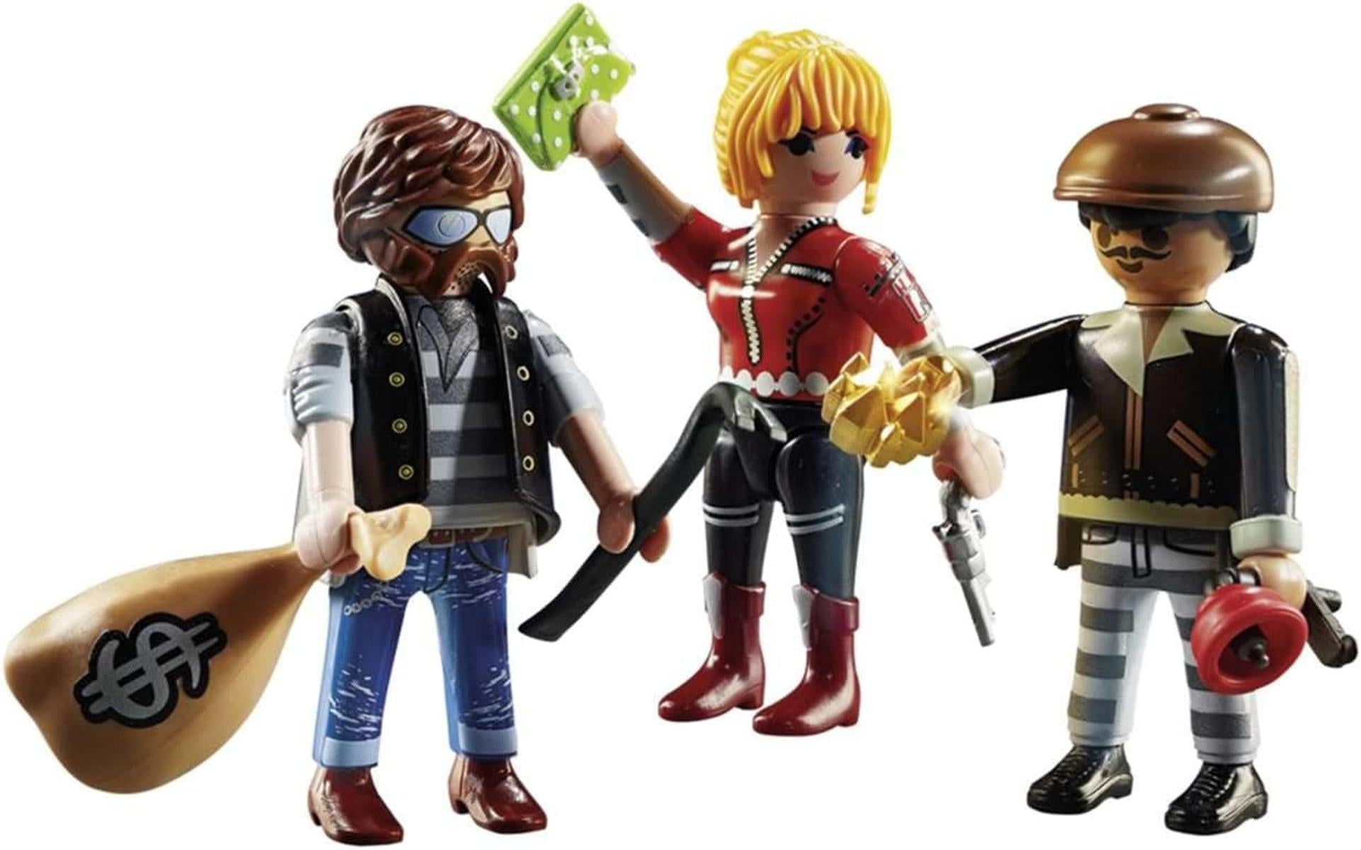 PLAYMOBIL City Action 70670 Figurenset Ganoven, Für Kinder von 4-10 Jahre