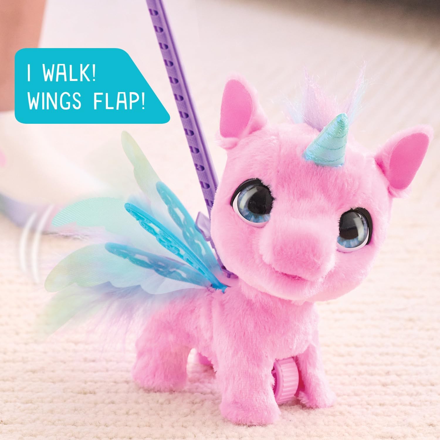 Just Play furReal Fly-A-Lots Alihorn Interaktives Spielzeug, Kinderspielzeug ab 4 Jahren