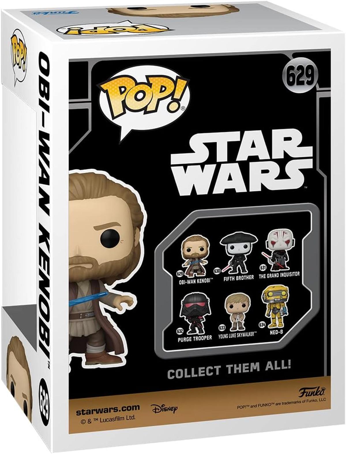 Funko Pop! Vinyl: Obi-Wan Kenobi Battle Pose - Jasper - Star Wars - Vinyl-Sammelfigur - Geschenkidee - Offizielle Handelswaren - Spielzeug Für Kinder und Erwachsene - TV Fans