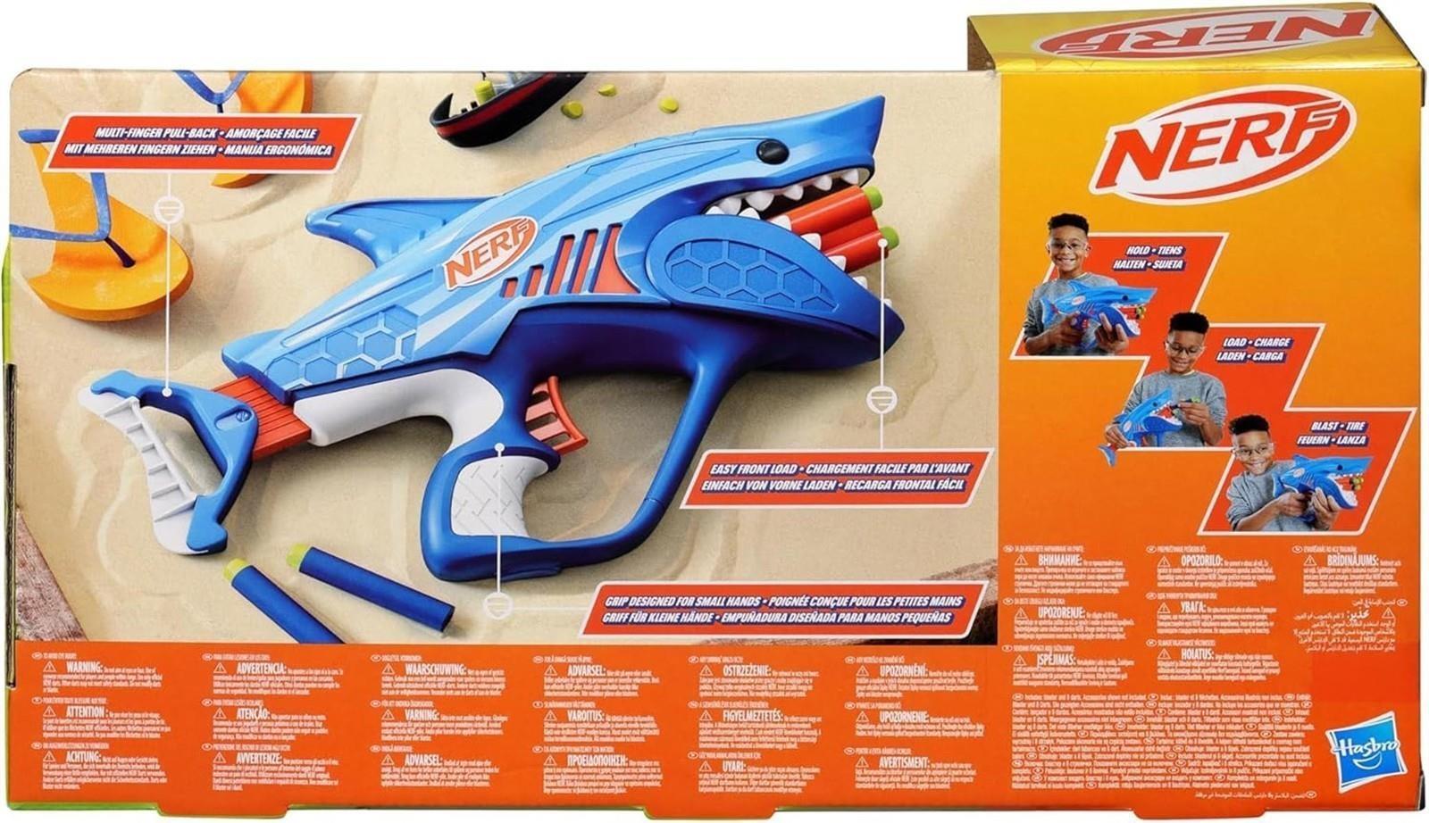 Nerf Junior Wild Sharkfire Easy Play Dart-Blaster