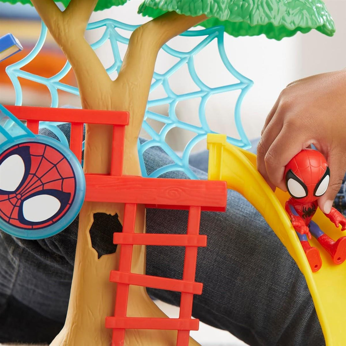 HASBRO Marvel Spidey und Seine Super-Freunde Spideys Spielplatz Spielset mit Spidey Action-Figur