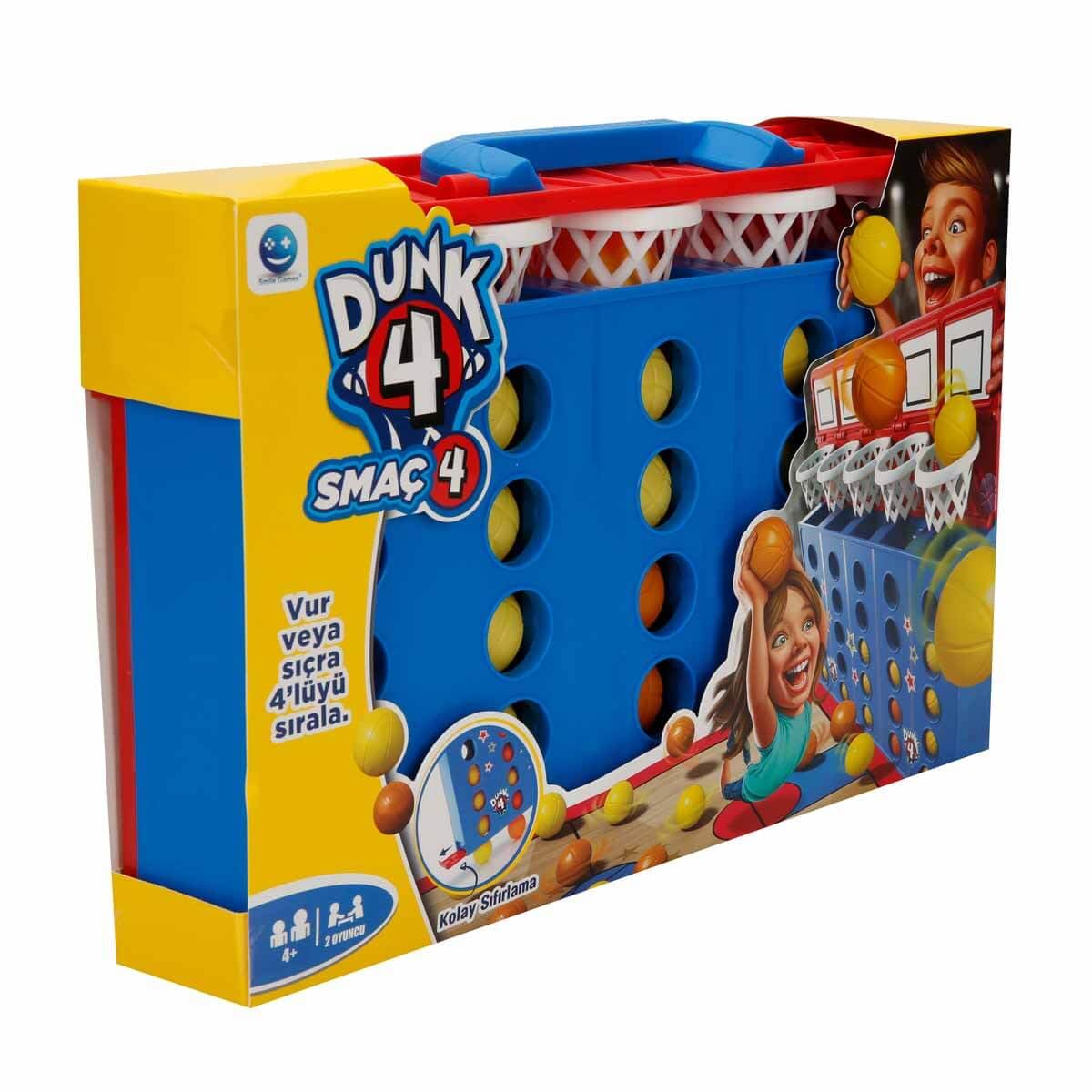 Dunk 4 In a Row Line Up connect Four Counters Strategiespiel