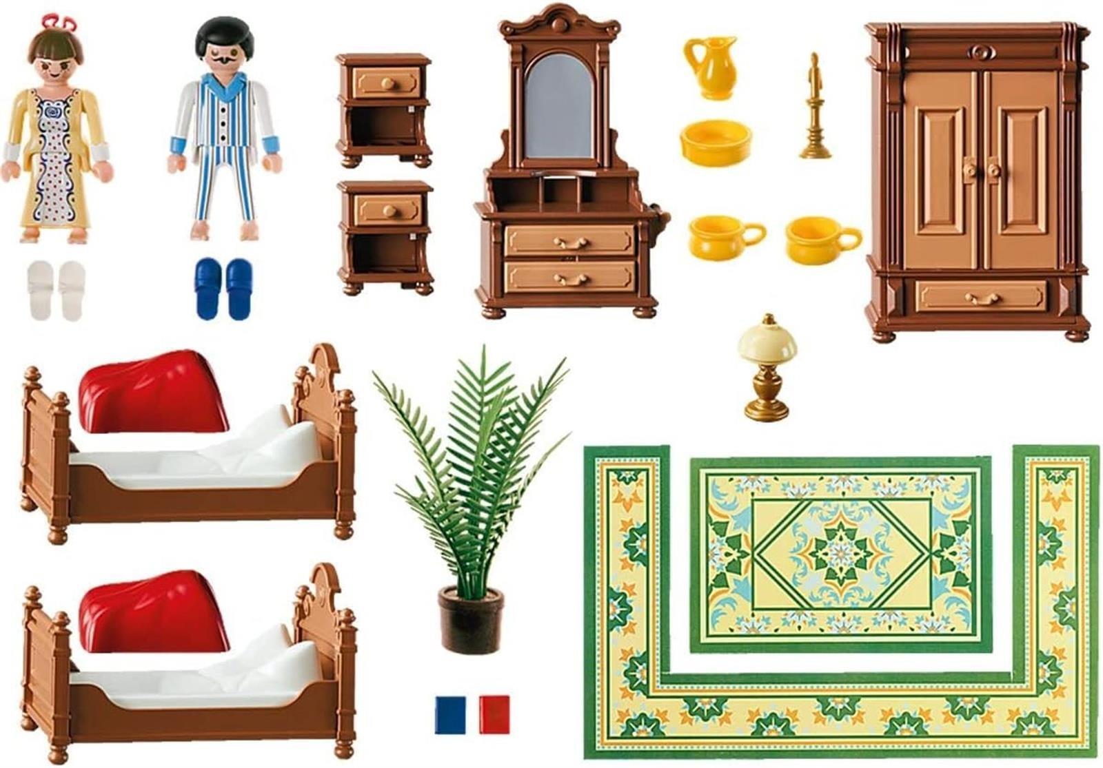 Playmobil 70971 Viktorianisches Puppenhaus Schlafzimmer