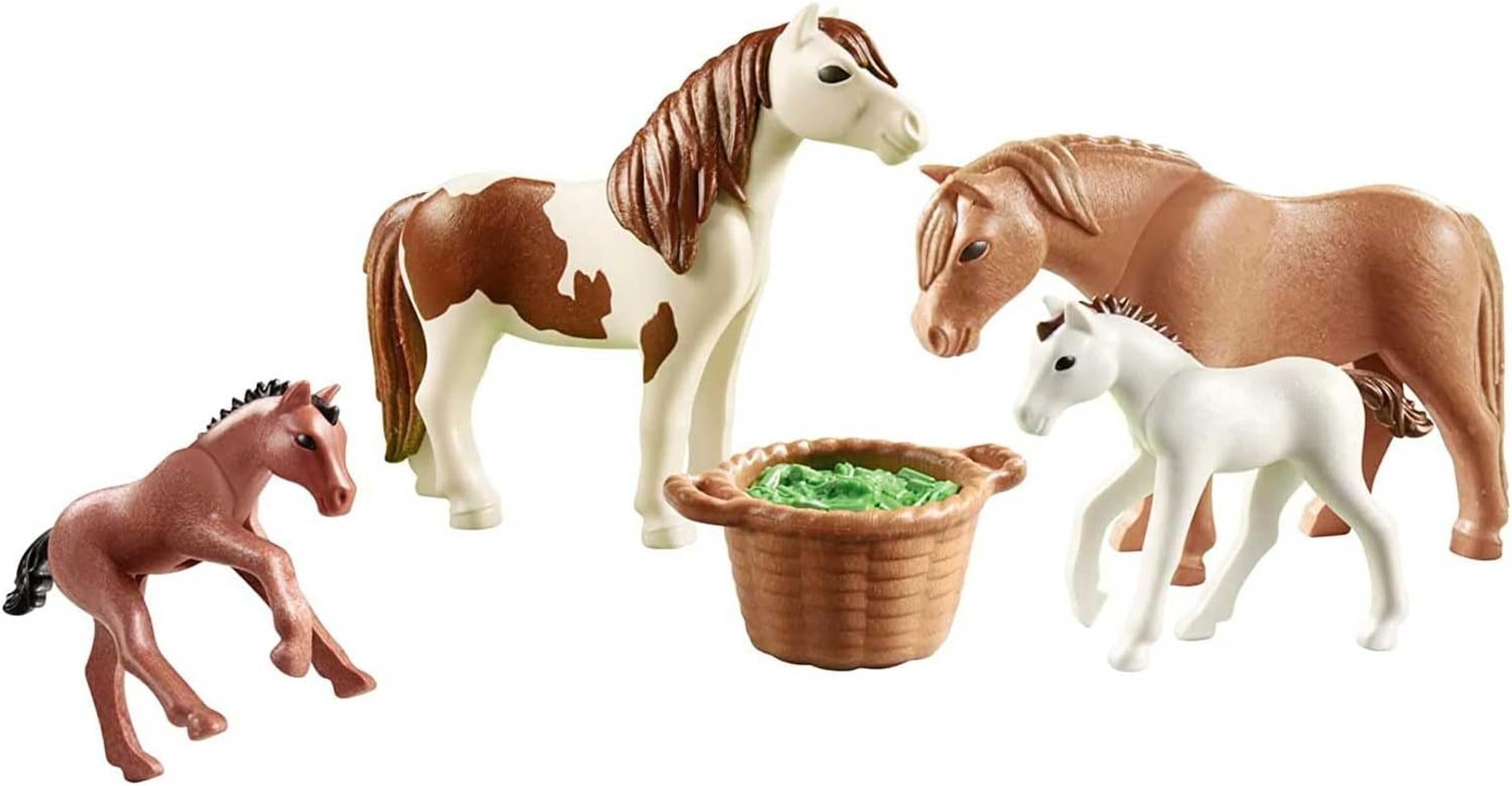 PLAYMOBIL Country 70682 Ponys mit Fohlen ab 4 Jahren