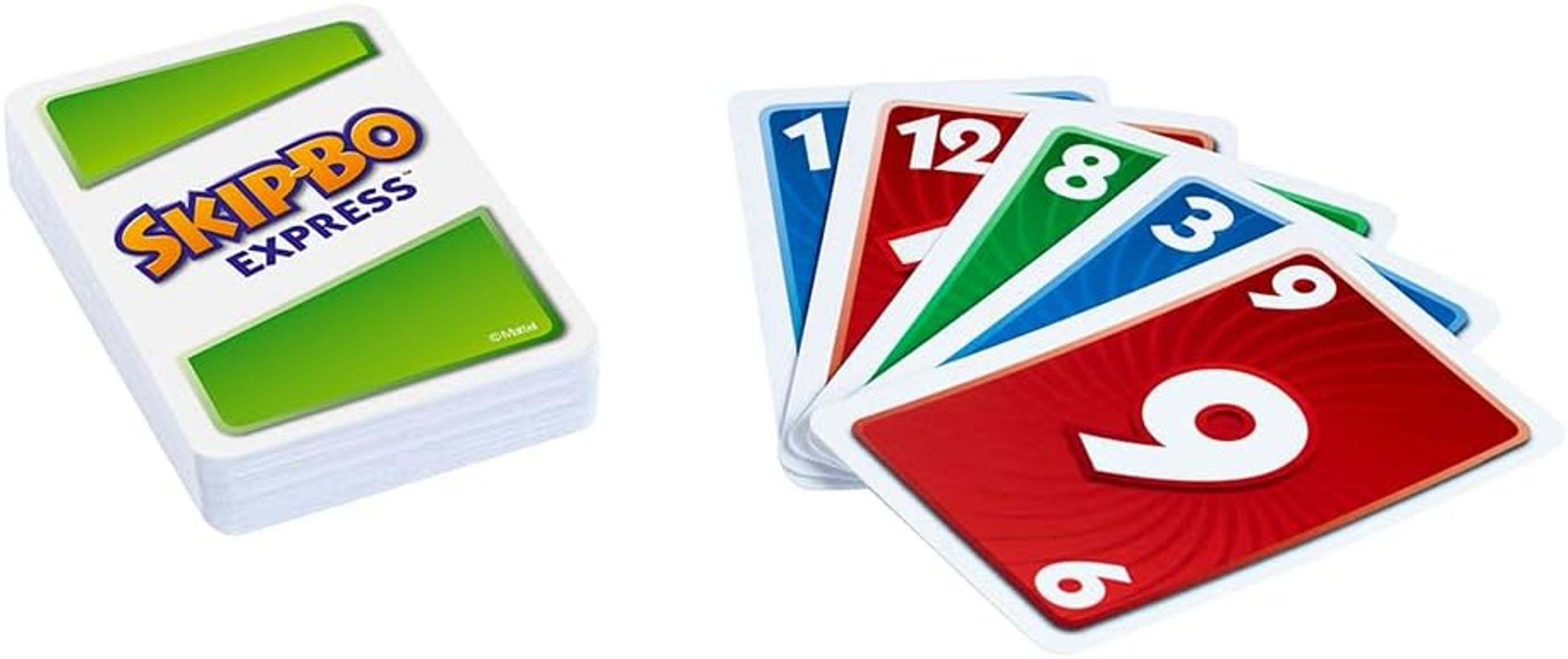 Skip-BO Express Kartenspiel Spielspaß für die ganze Familie