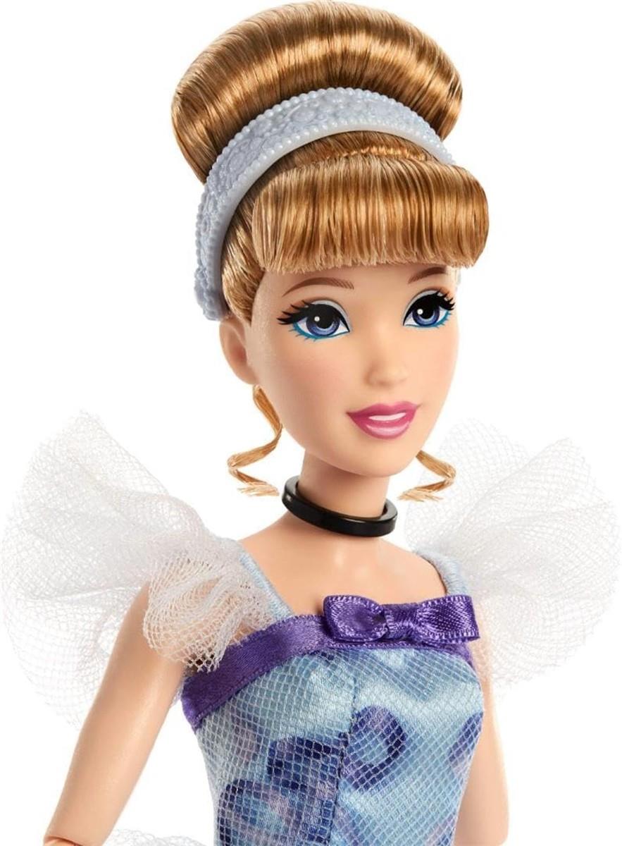 Mattel Disney Prinzessin Cinderella Geburtstag Sammelfigur Modepuppe, inspiriert vom Disney-Film, Geschenke für besondere Anlässe für Kinder und Sammler, JCR78