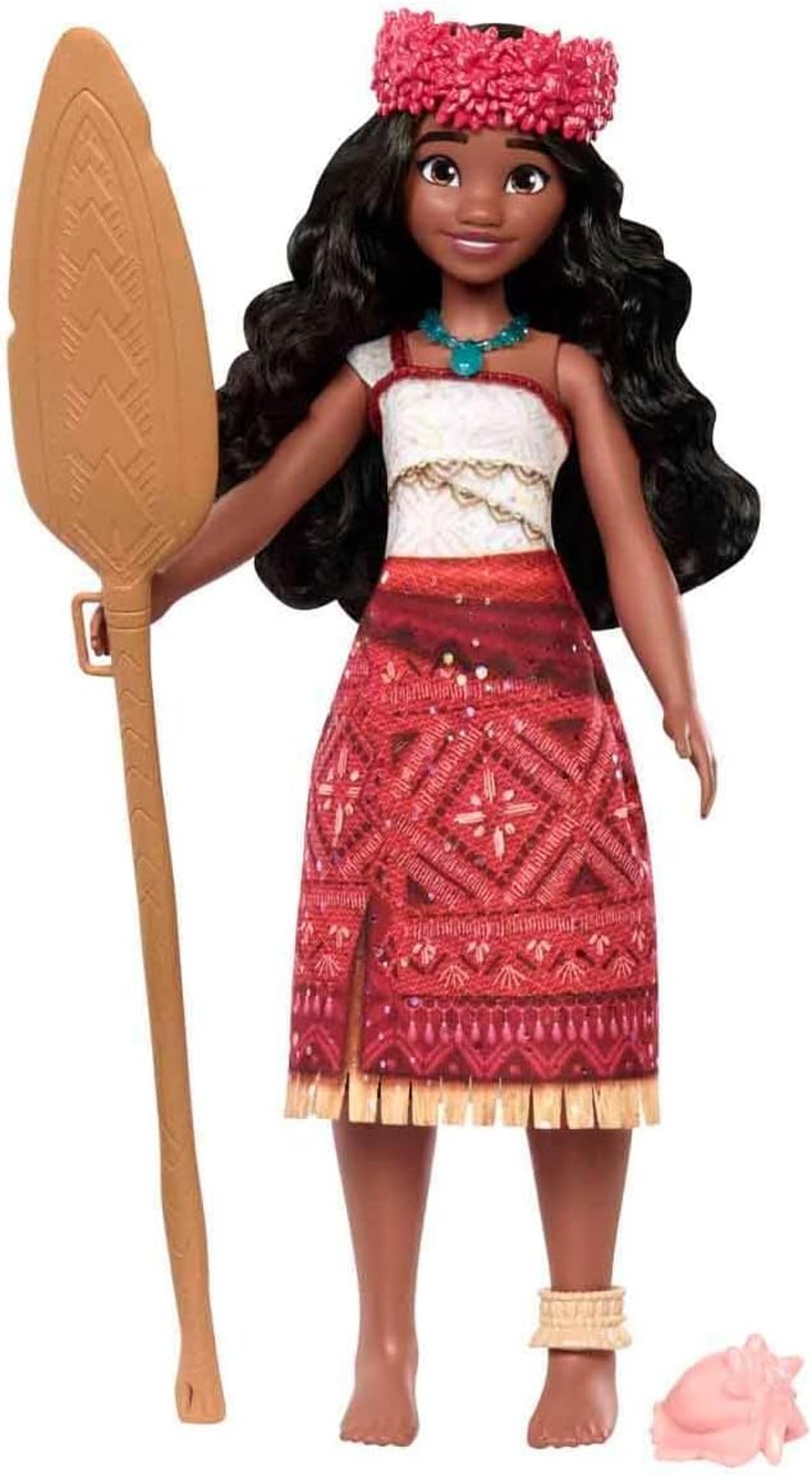 Mattel Disney Moana 2 Singing Adventure Moana Doll with Signature Outfit