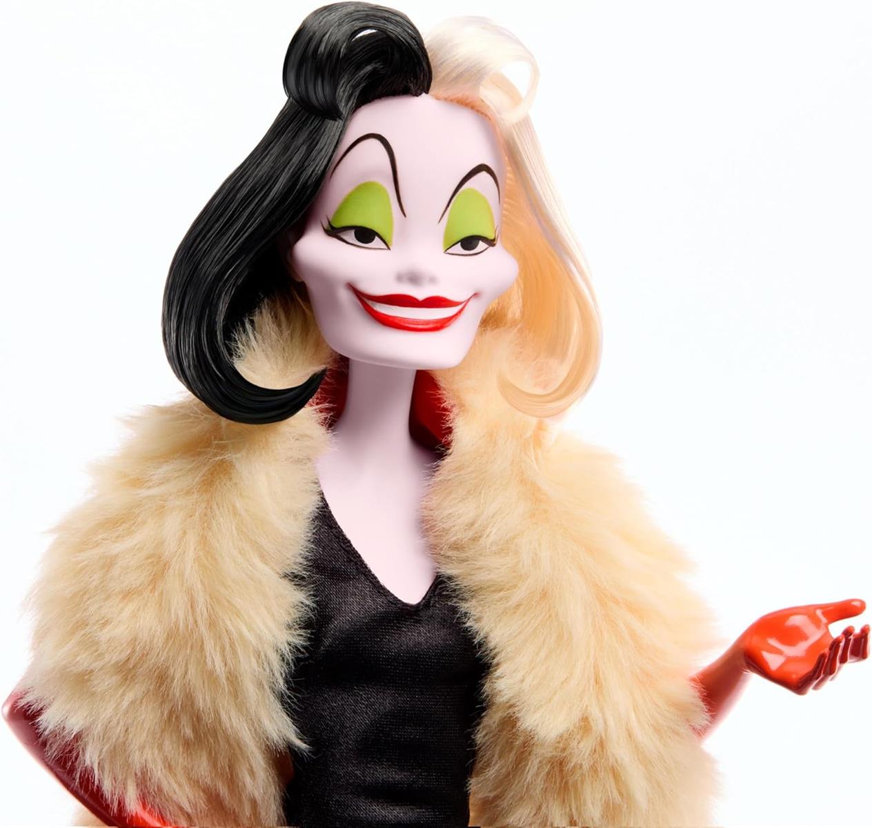 Mattel DISNEY Villains Böse Königin, Cruella de Vil & Yzma - Legendäre Schurkinnen Set mit detailreiche Outfits & Accessoires, für Sammler & Kinder, ab 3 Jahren, HRF56