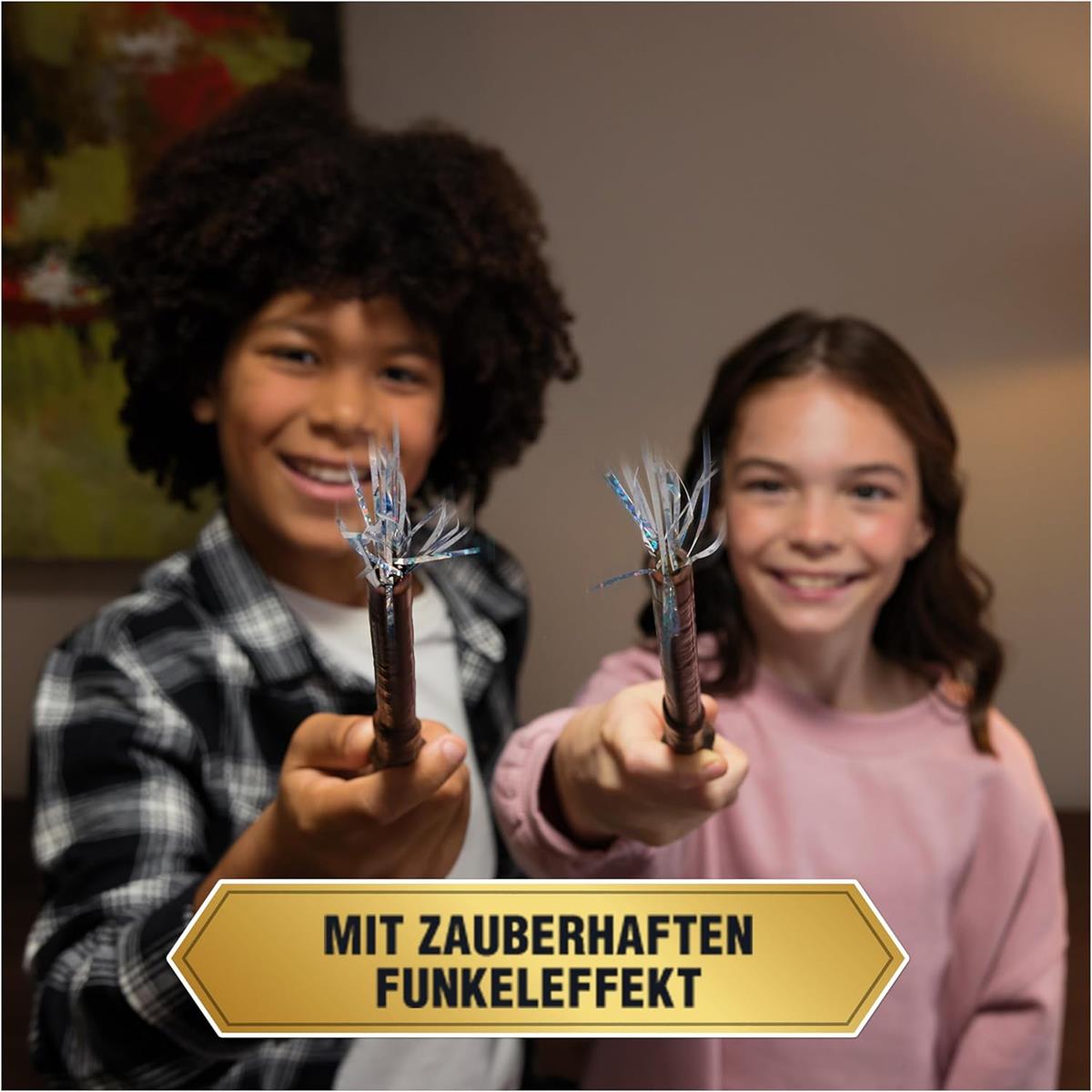Harry Potter Zauberstab mit Vibrationseffekt und Sound ca. 31 cm für Kinder ab 6 Jahren Fanartikel