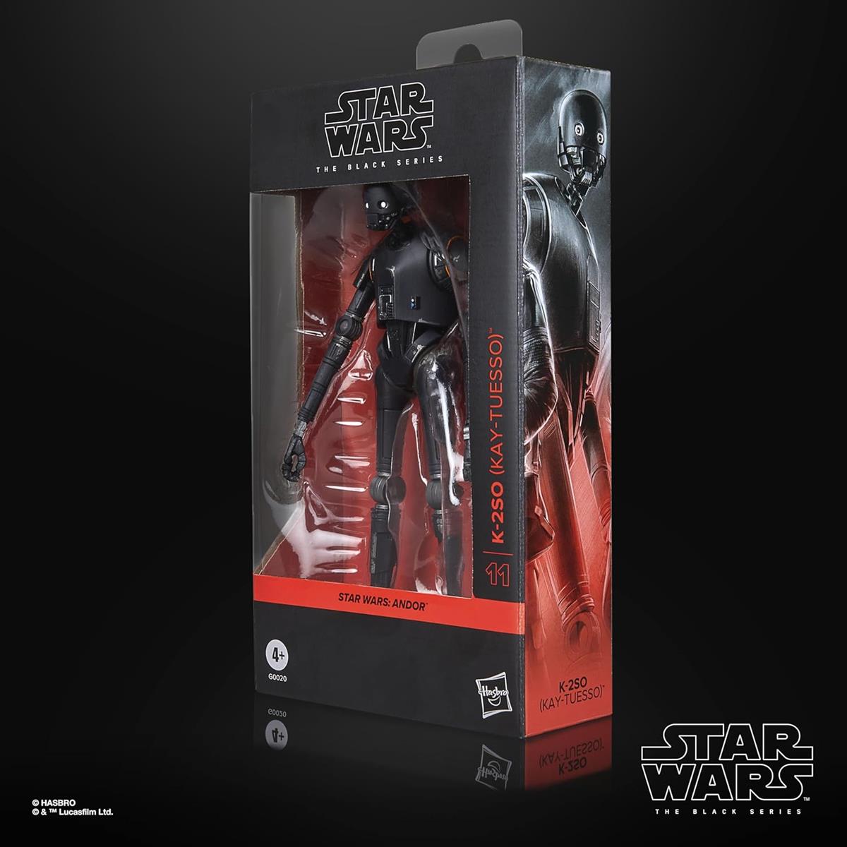 Star Wars The Black Series K-2SO (Kay-Tuesso) Andor Action-Figur zum Sammeln, 15 cm