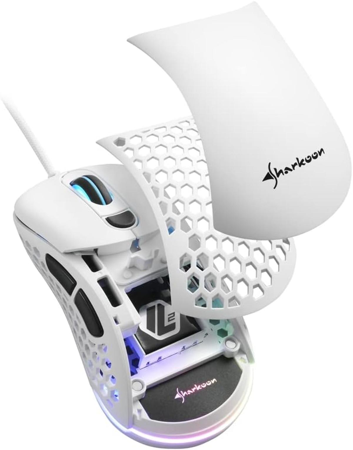 Sharkoon Light² 200 Gaming Maus white