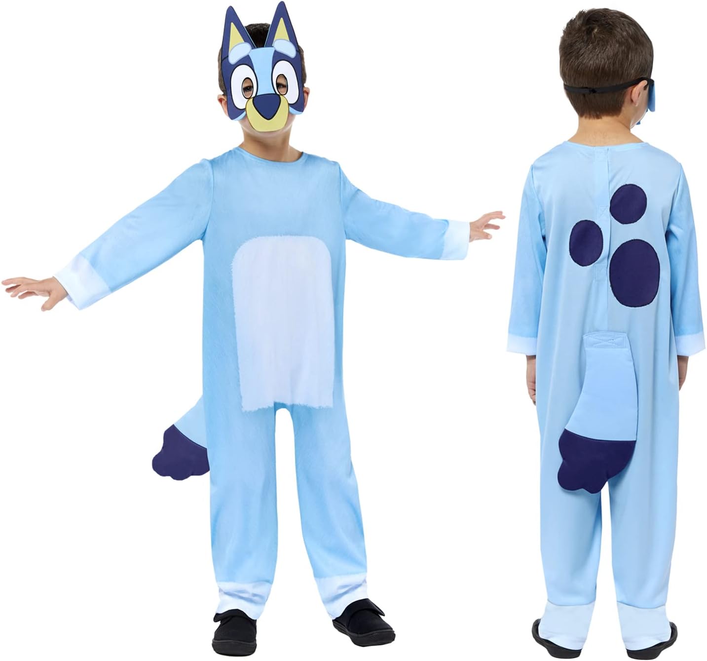 amscan Kinder-Kostüm, offizielles Lizenzprodukt Größe 98 Alter: 2 - 3 Jahre, für unisex Kinder, Partygänger, Kinderthema, Einheitsgröße, Baumwolle, Pull-On Verschluss, Kostüm