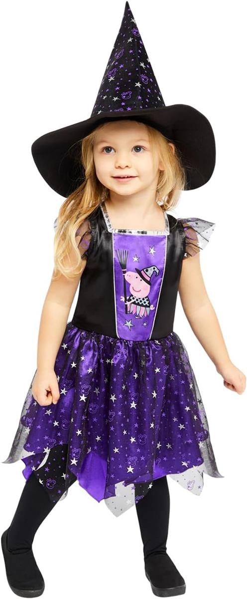 amscan Peppa Wutz Witch Kostüm 3-4 Jahre