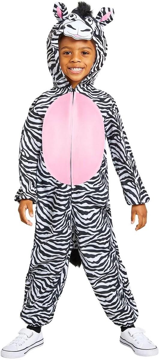 amscan gestreiftes Zebra Kostüm für Kinder 8-10 Jahre