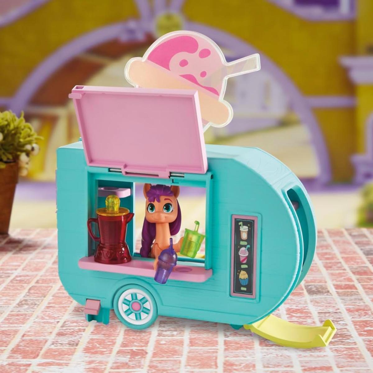 My Little Pony Spielzeug Sunny Starscout Smoothie Truck, kleine Hoof to Heart Ponyfigur