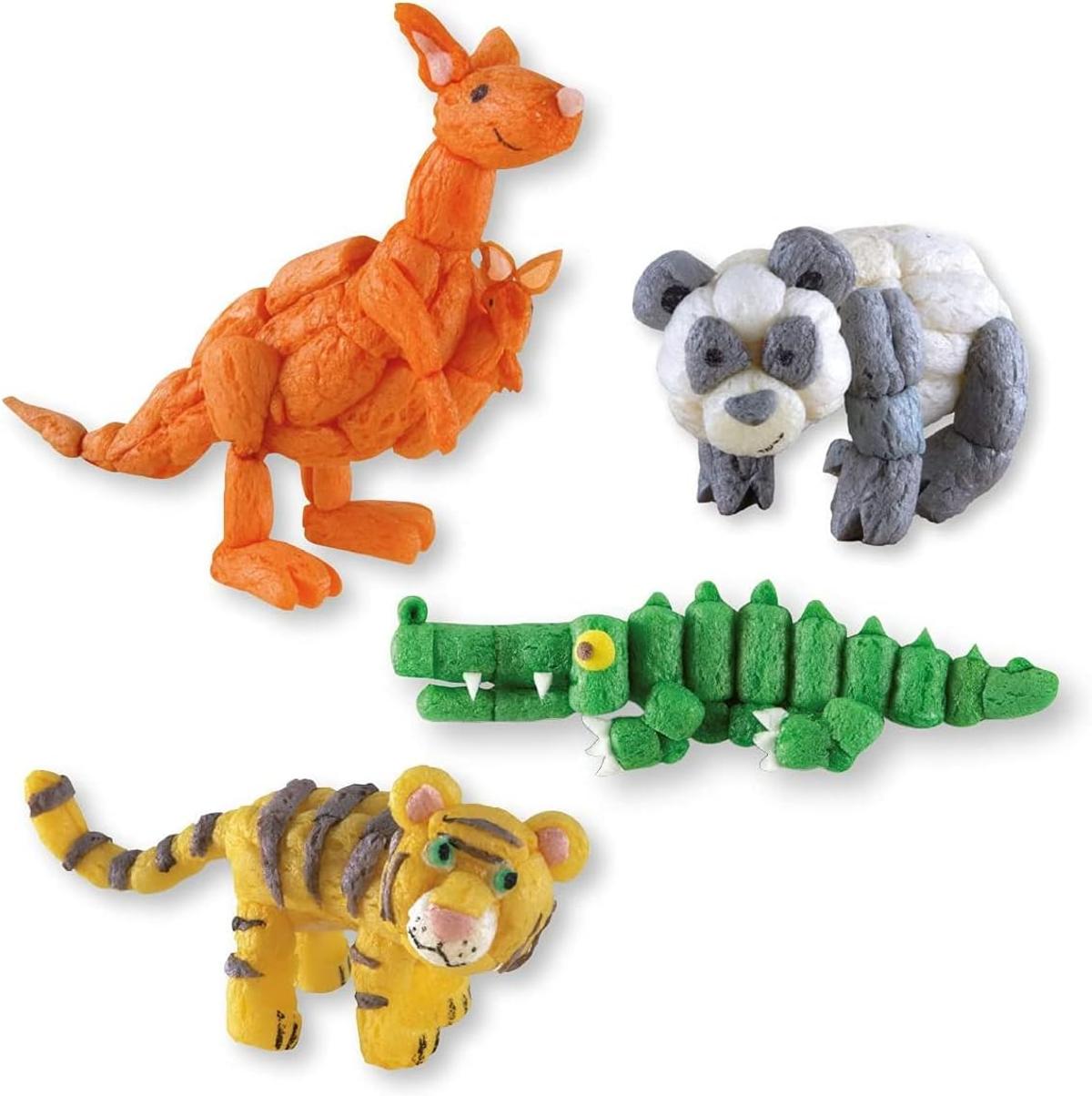 Playmais BASIC Large Bastel-Set für Kinder ab 3 Jahren | Über 700 Stück zum Basteln | Natürliches Spielzeug | Fördert Kreativität & Motorik | Geschenk für Mädchen & Jungen | Made in Germany