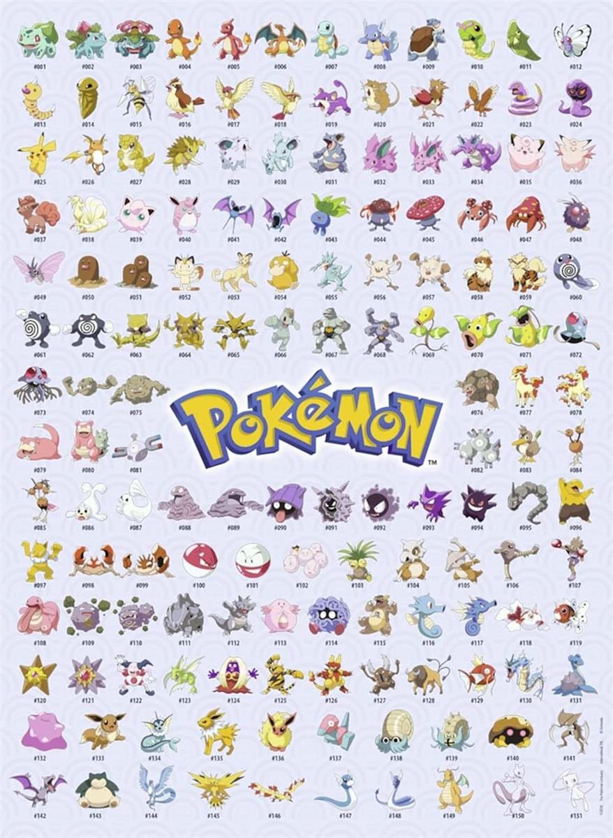 Ravensburger 14781 Pokemon Pokémon Zubehör, Mehrfarbig 500 Teile
