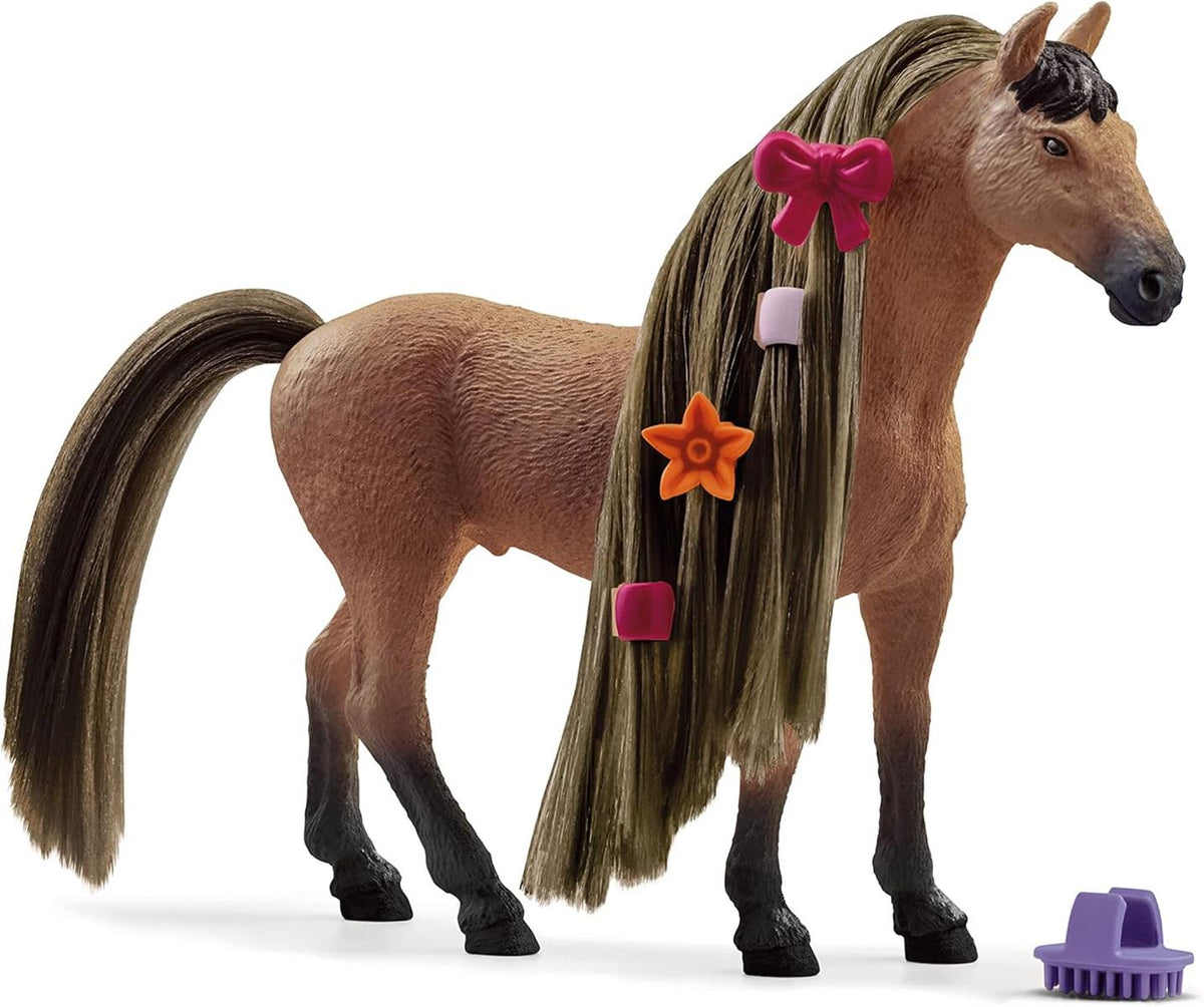 SCHLEICH 42621 Beauty Horse Achal Tekkiner Hengst, für Kinder ab 4+ Jahren, Horse Club Sofia's Beauties - Spielset