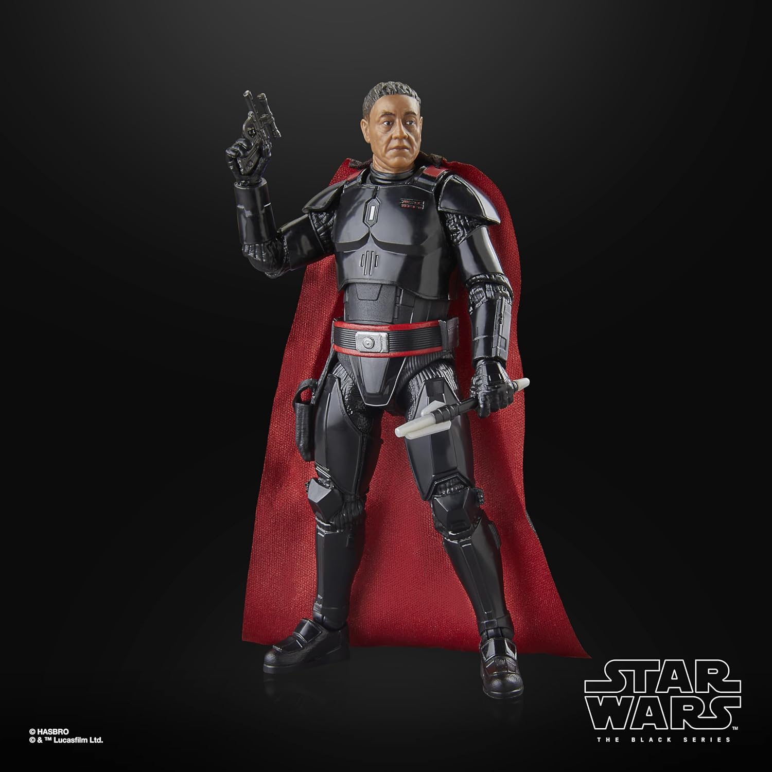 Star Wars The Black Series Moff Gideon (Dunkeltruppler Rüstung), Star Wars: The Mandalorian Premium Action-Figur zum Sammeln (15 cm)
