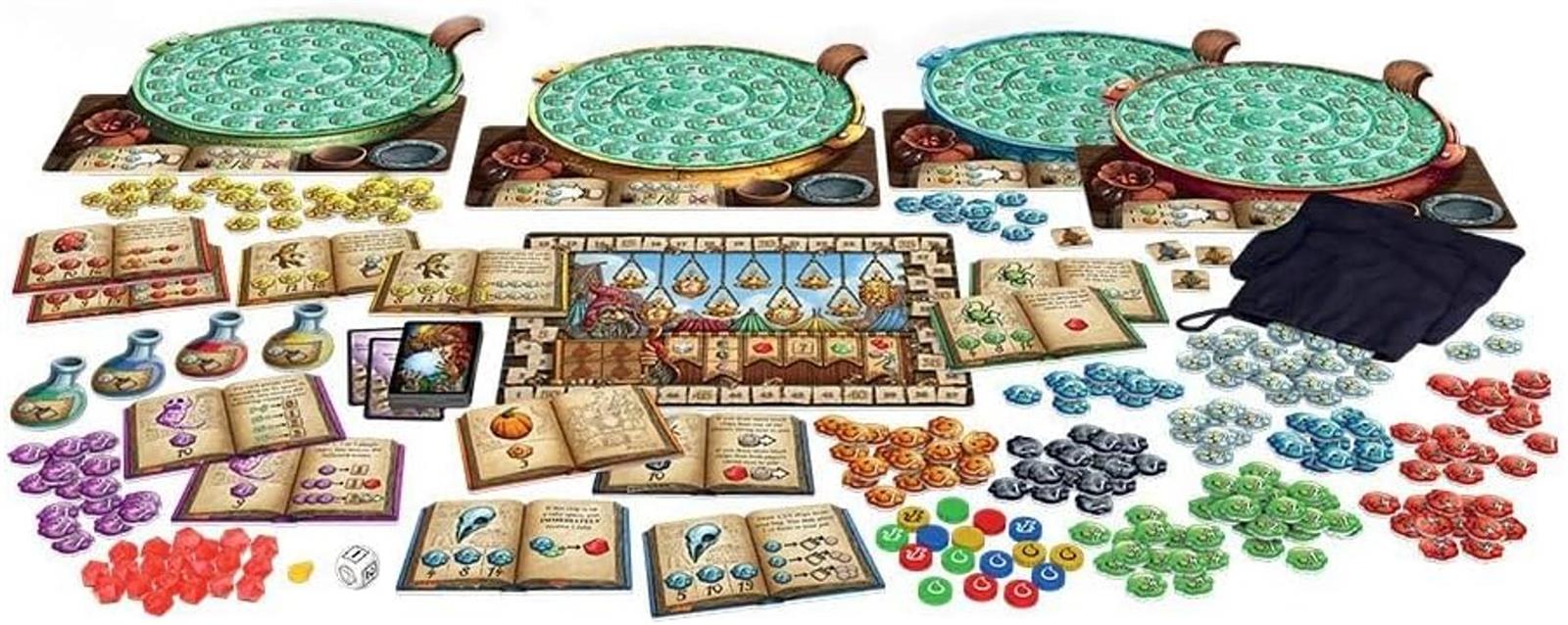 Schmidt, Quacks of Quedlinburg, Brettspiel Englische Ausgabe 10+ 2-4 Spieler