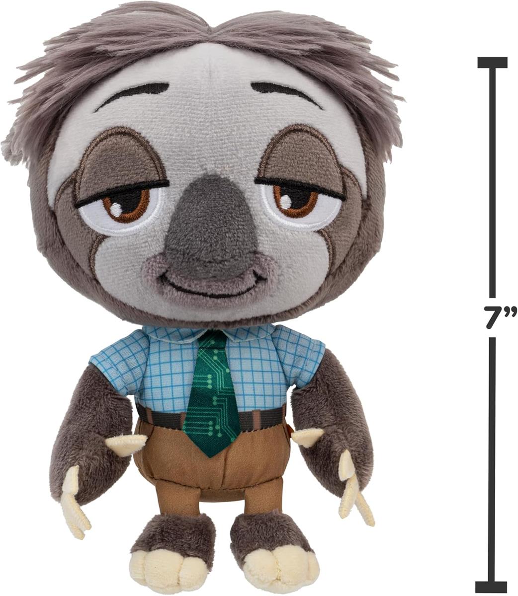 Disneys Zootopia 2 20 cm Plüsch-Flash – Plüschtier-Filmspielzeug für Kinder und Sammler – Geeignet für Kinder ab 3 Jahren