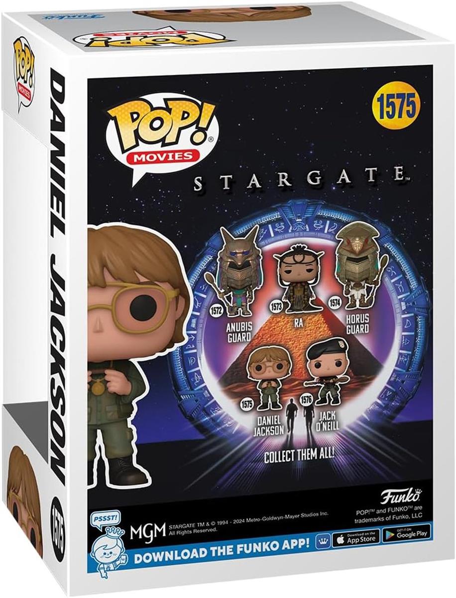 Funko Pop! Movies: Stargate – Daniel Jackson - Vinyl-Sammelfigur - Geschenkidee - Offizielle Handelswaren - Spielzeug Für Kinder und Erwachsene - Movies Fans - Modellfigur Für Sammler und Display