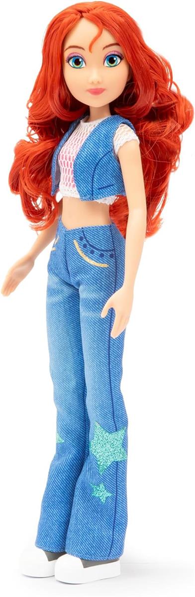 Winx Iconic Puppe – Bloom, 27 cm, bewegliche Gelenke, rotes Haar, ikonisches Outfit – offizielles Winx Club Spielzeug für Mädchen ab 4 Jahren