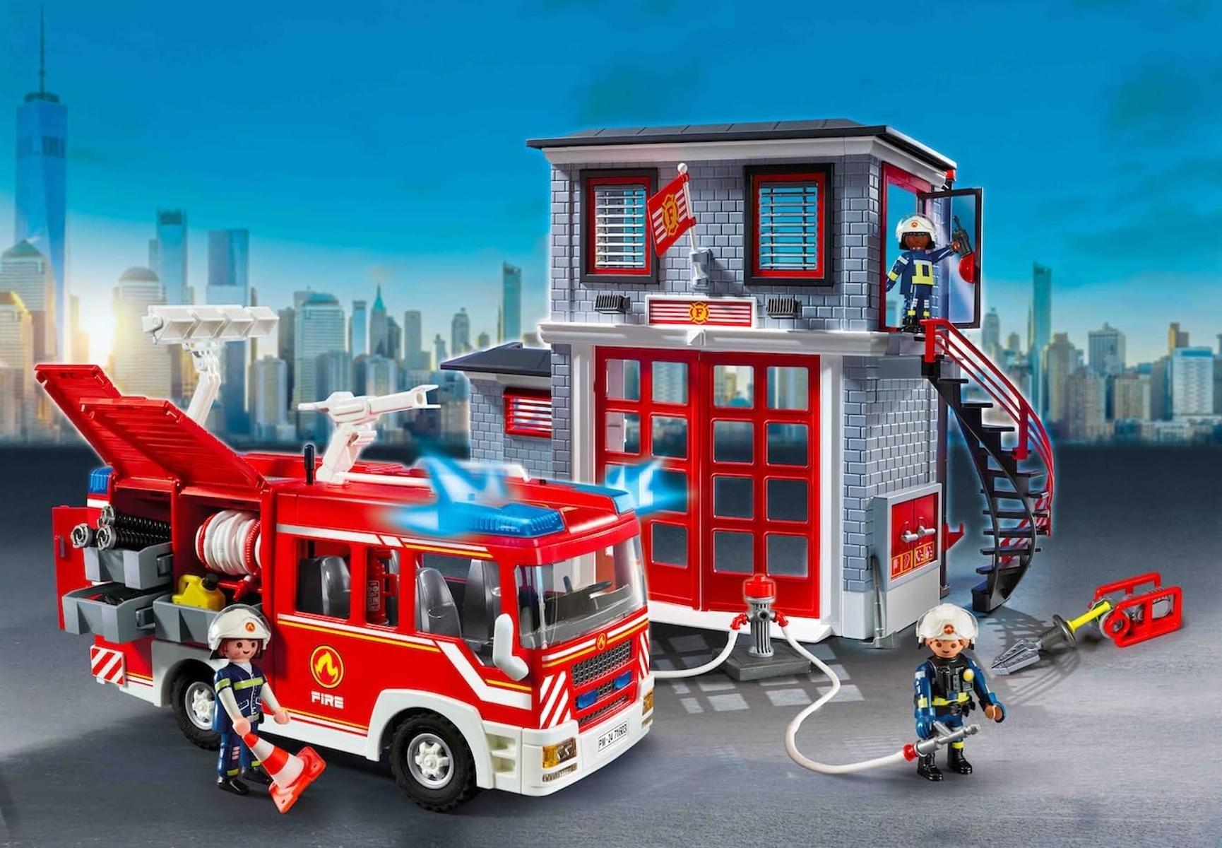 PLAYMOBIL Action Heroes 71603 Feuerwehr-Megaset