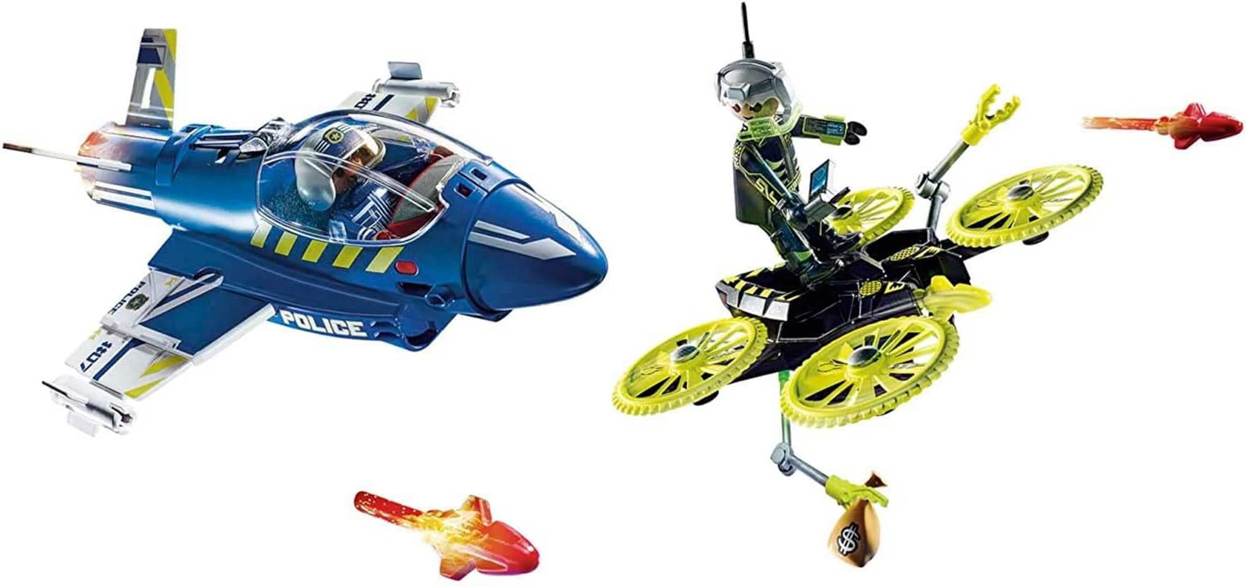 PLAYMOBIL City Action 70780 Polizei-Jet: Drohnen-Verfolgung
