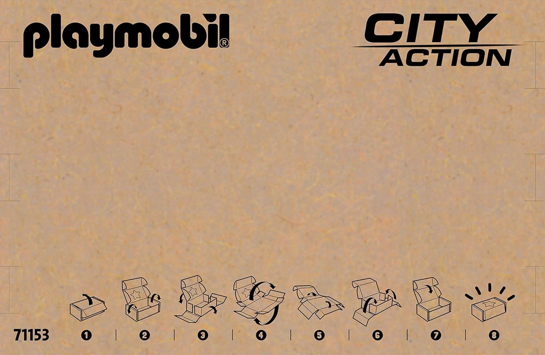 PLAYMOBIL City Action 71153 Flughafen mit Flugzeug und Tower