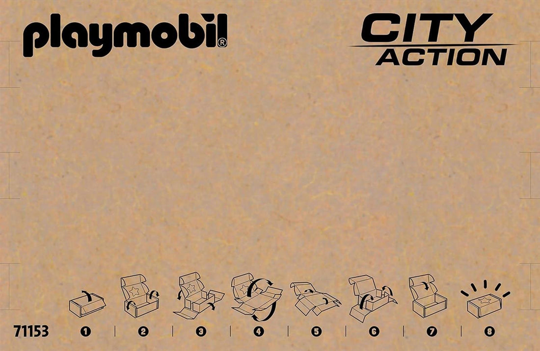 PLAYMOBIL City Action 71153 Flughafen mit Flugzeug und Tower