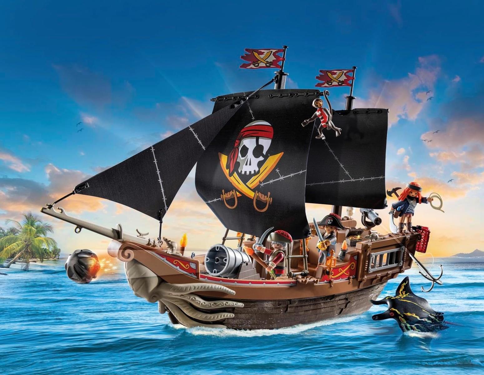 PLAYMOBIL Pirates 71530 Großes Piratenschiff