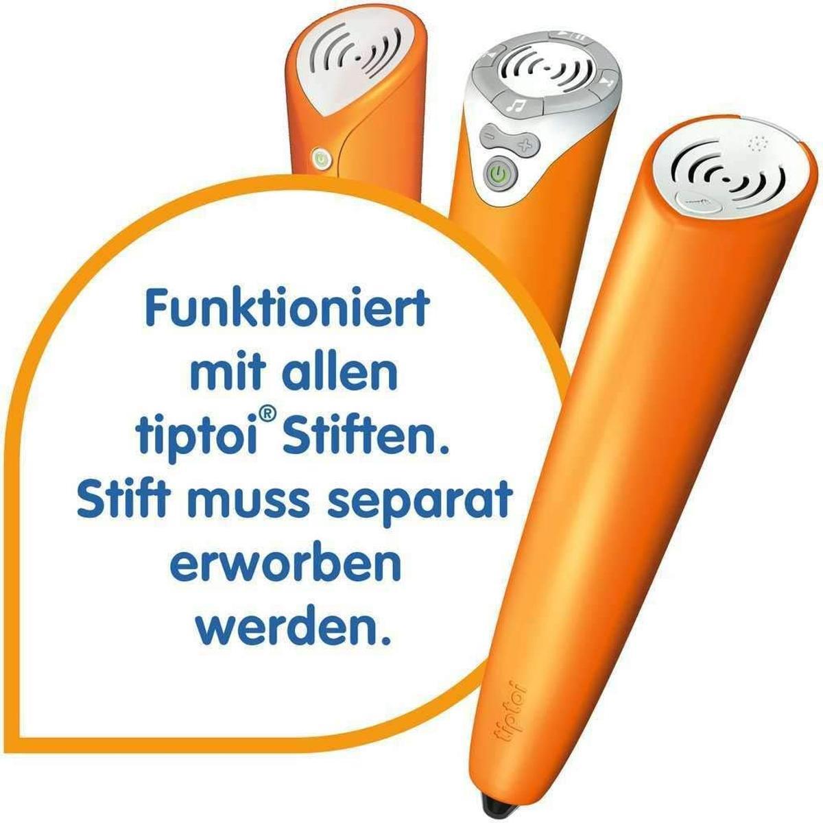 Ravensburger tiptoi Spiel 00070 Unsere Reise um die Welt - Lernspiel ab 4 Jahren, lehrreiches Geografiespiel für Jungen und Mädchen, für 1-4 Spieler