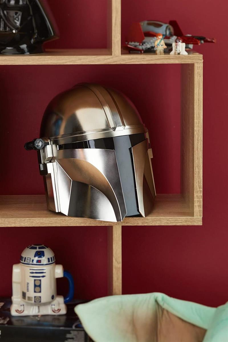 Star Wars Hasbro The Black Series Boba Fett Elektronischer Helm, Superhelden-Spielzeug für Rollenspiele für Erwachsene und Fans, Teil eines Filmkostüms